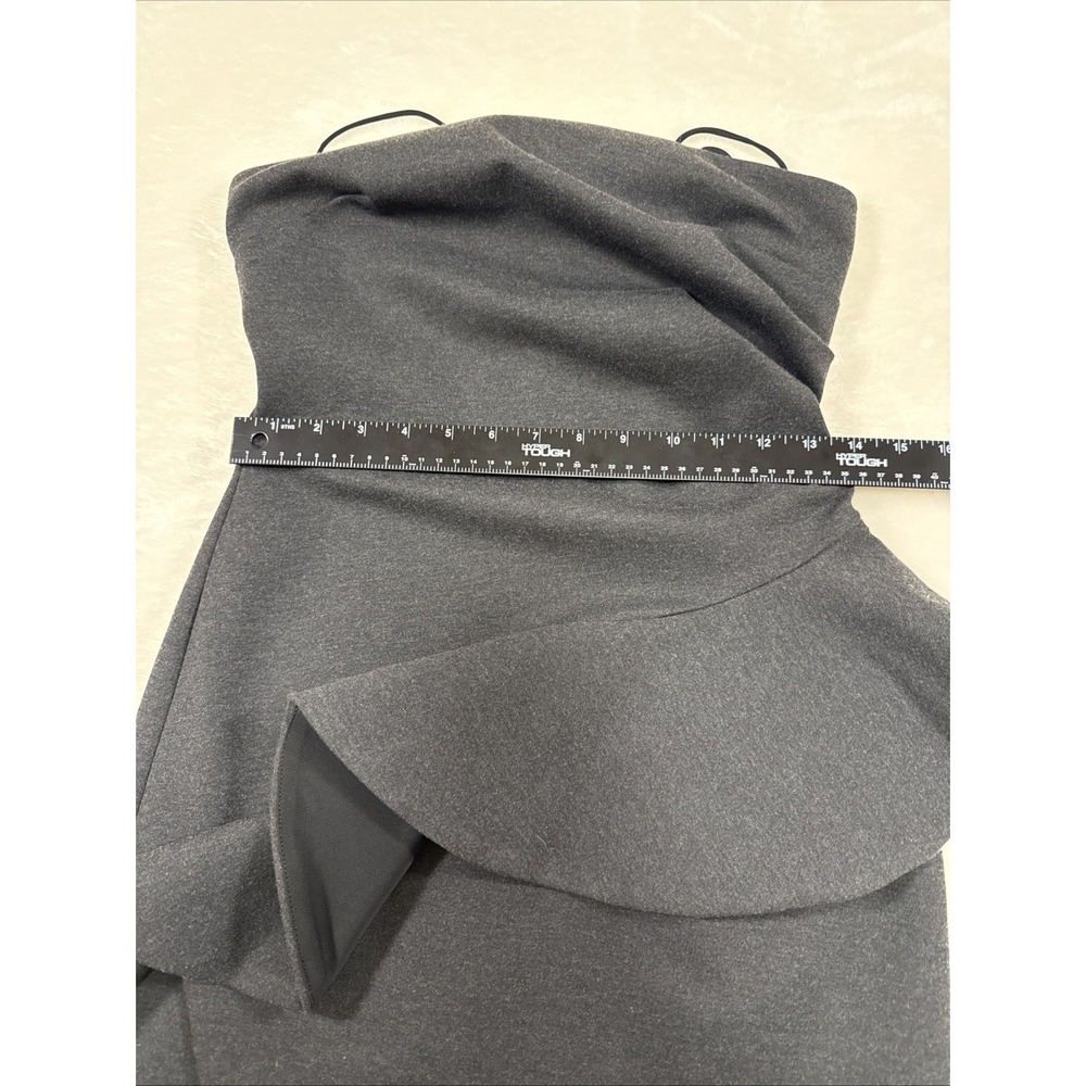 ELLIATT REVOLVE Little Black Dress Asymmetrical Ruffle Mini Small Cocktail Party - Picture 9 of 11